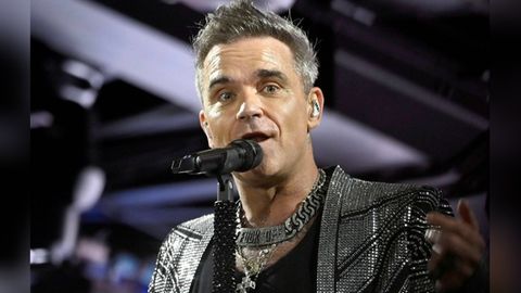 Robbie Williams has his turbulent life made into a film.