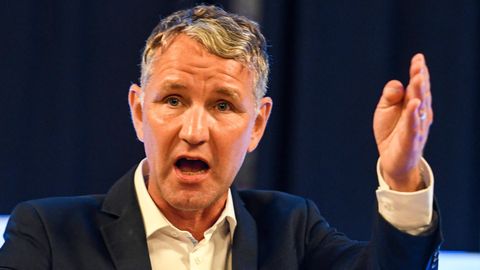 The Thuringian AfD leader Björn Höcke
