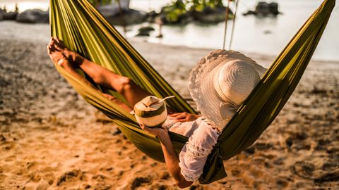 A popular travel gadget is the hammock
